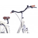 Mestský bicykel 26 Fuzlu Georgia 3S Krémový